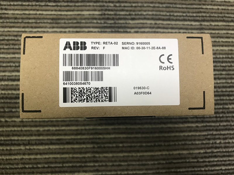 Brand New ABB RETA-02 Ethernet Adapter for ACS800 Drive Communication Spare Parts and Industrial Network Support
