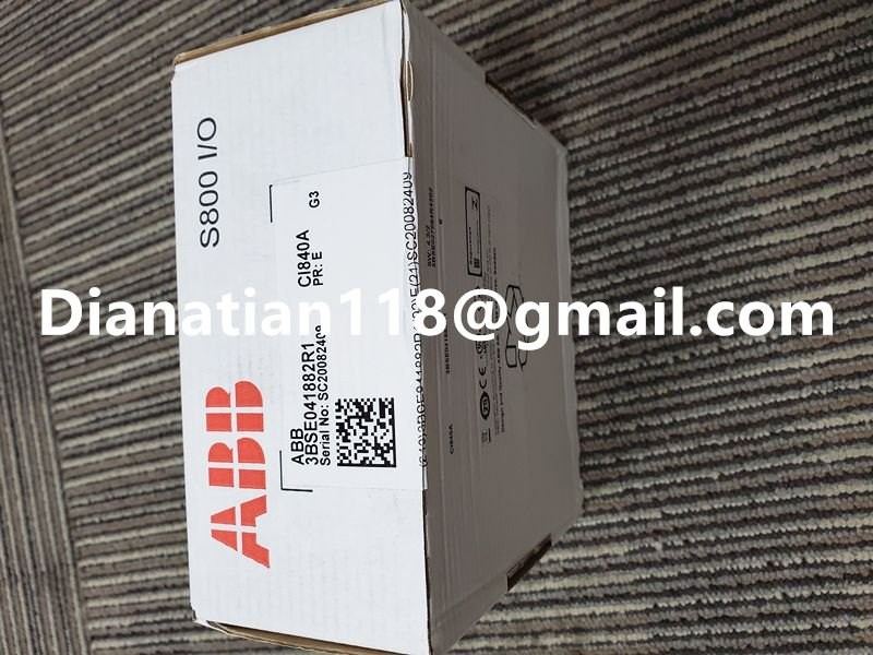 ABB CI840A S800 I/O PROFIBUS DP-V1 Communication Interface with TU846 TU847 Redundant System Reference