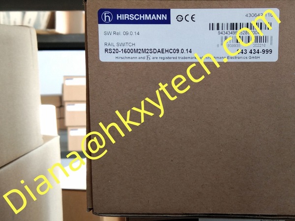 Hirschmann industrial Ethernet switch reference photograph