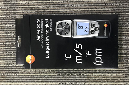 Testo 410-1 - Vane anemometer