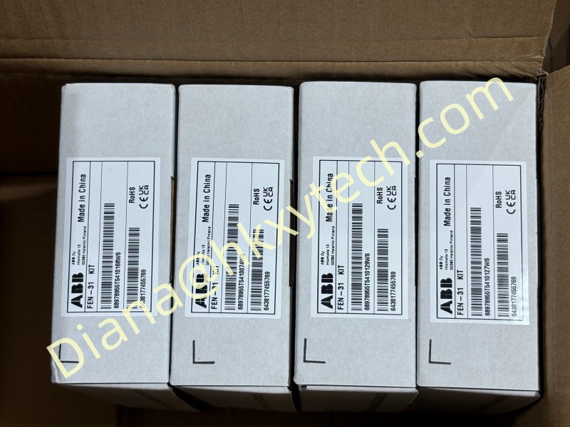 ABB FEN-31 3AXD50000006336 HTL Encoder Interface Module for Drive Speed Feedback and Motion Control reference image